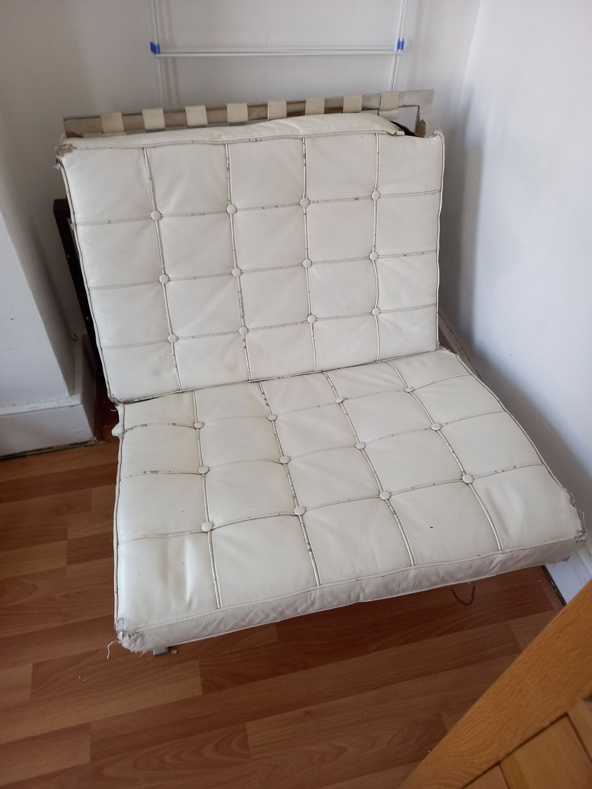 Barcelona Chair And Foot Stool photo vinterior