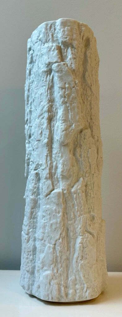 photo furniture 1970s Bisque Bark Bareuther Bavarian Porcelain Vase