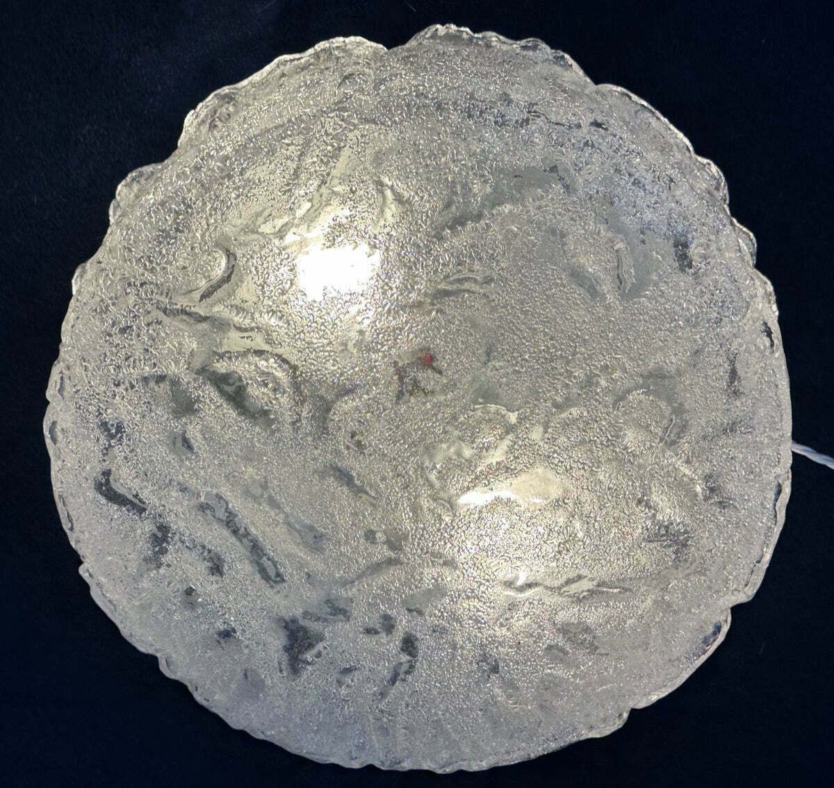 photo furniture 1970s German Large Limburg Flush Mount Ceiling Light