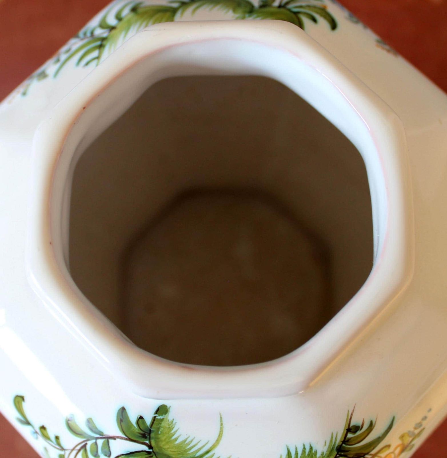 Grote Franse Aardewerk Faience Keramische Pot, Lallier A Moustiers, Angers Frankrijk, Handgeschilderd, Dekselkruik, Gesigneerd Met Gedeeltelijk Label photo buy