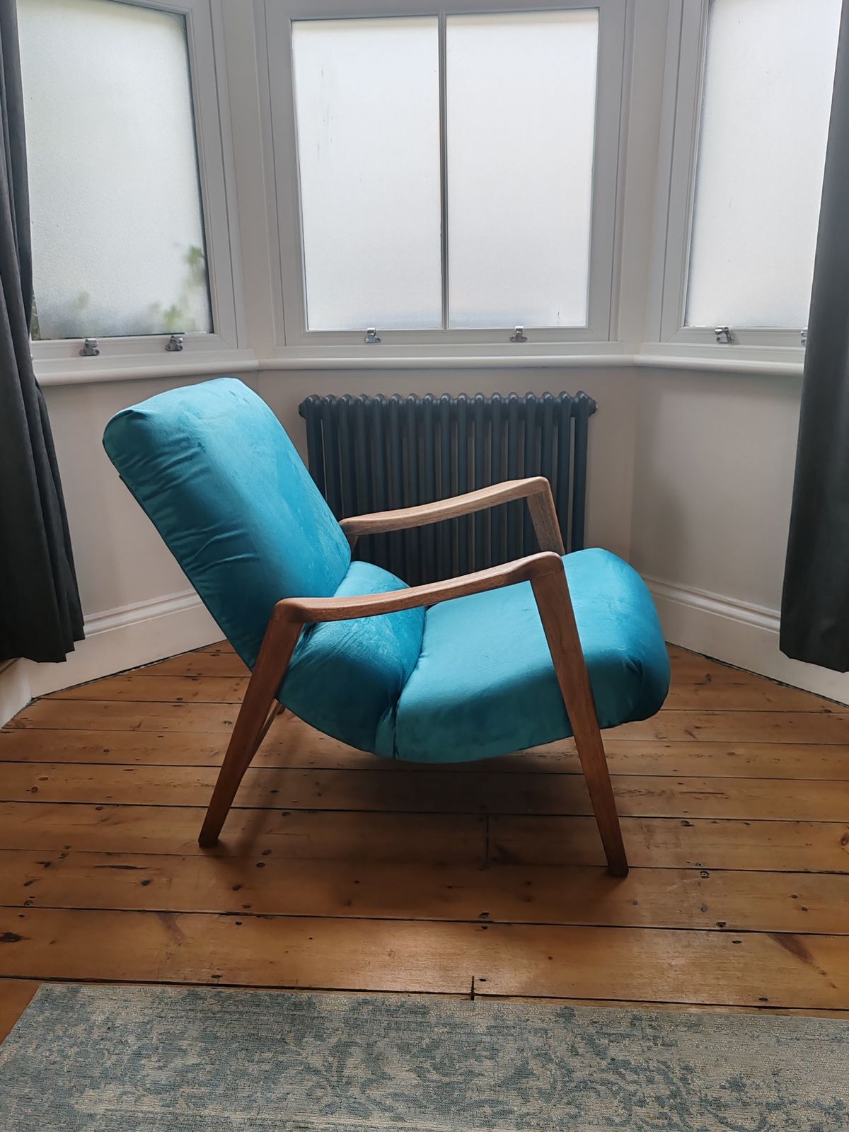 Gplan Siesta E Gnome Armchair, Refurbished And Upholstered photo Furniture