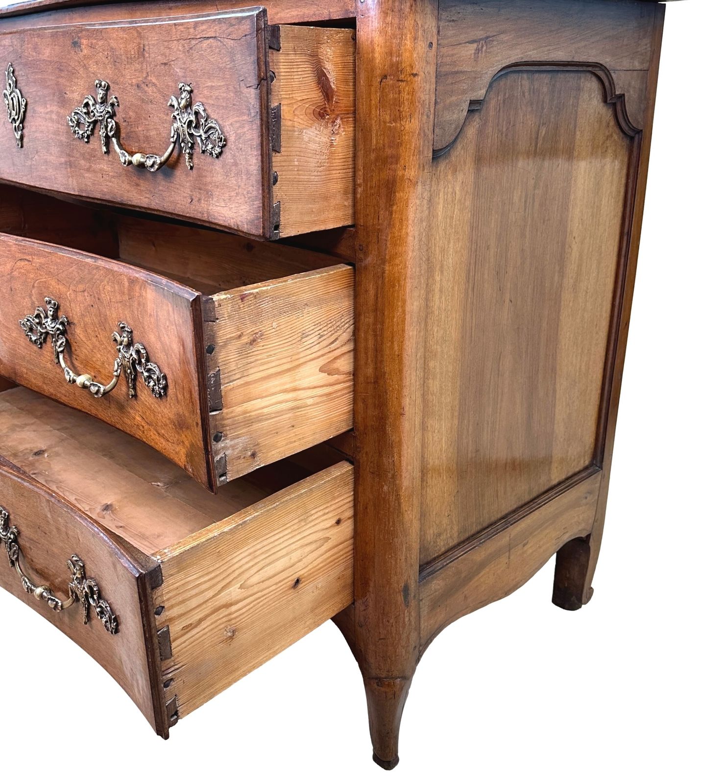 French 18th Century Walnut Commode Chest (France, Circa 1770) photo furniture