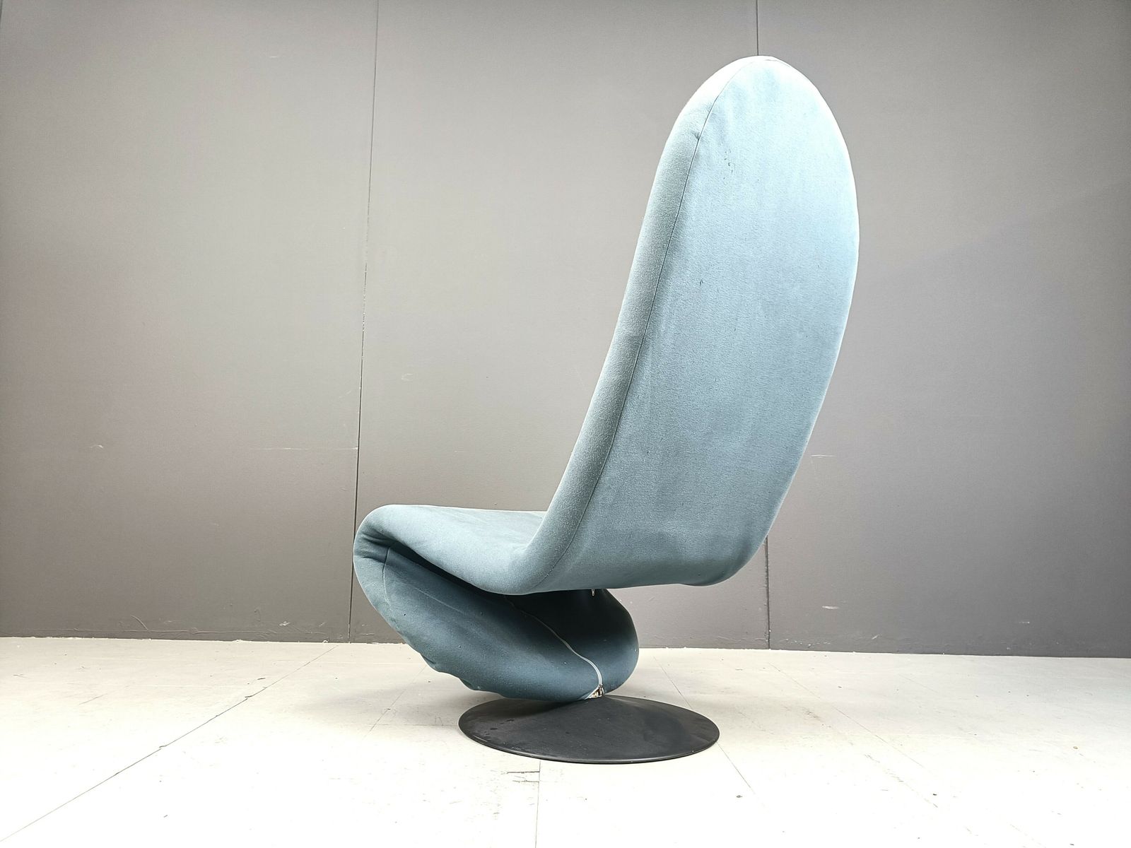 1 2 3 High Back Chair For Fritz Hansen By Verner Panton For Fritz Hansen, 1970s photo buy