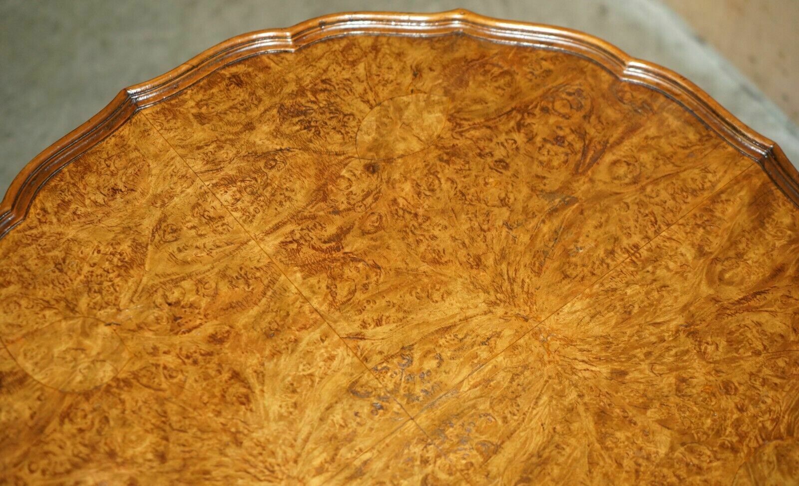 Stunning Vintage 1940's Burr Walnut Revolving Bookcase Coffee Side Book Table photo buy
