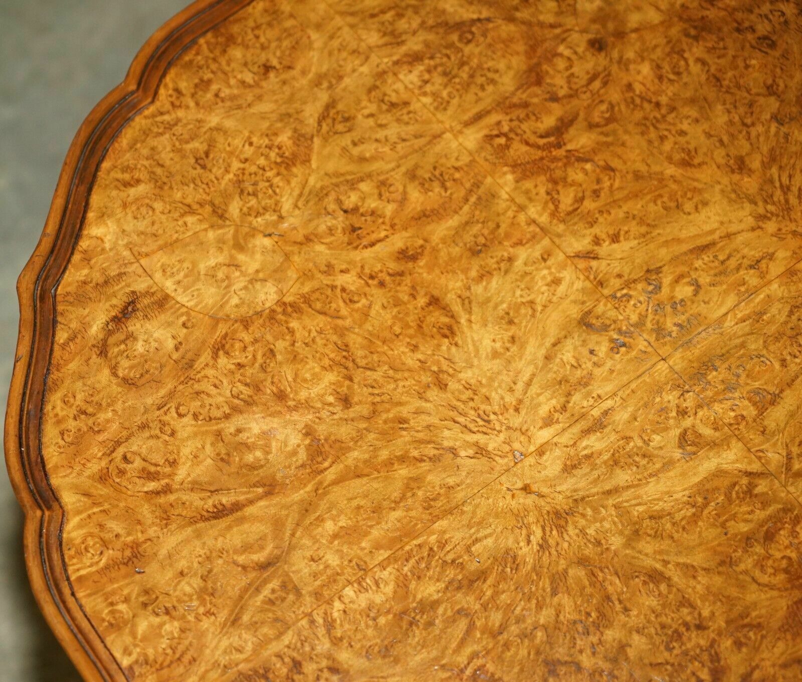 Stunning Vintage 1940's Burr Walnut Revolving Bookcase Coffee Side Book Table photo vintage
