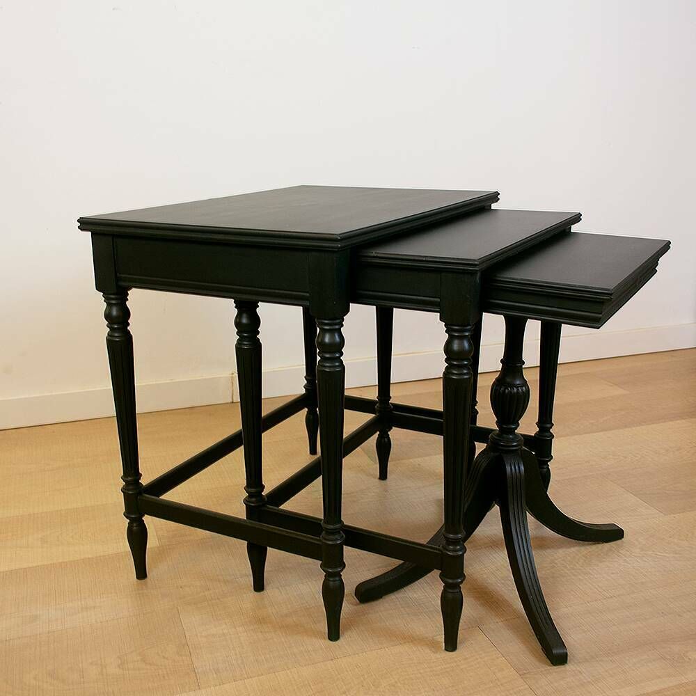 Nesting Side Tables, Spain, 1950's, Set Of 3 photo furniture