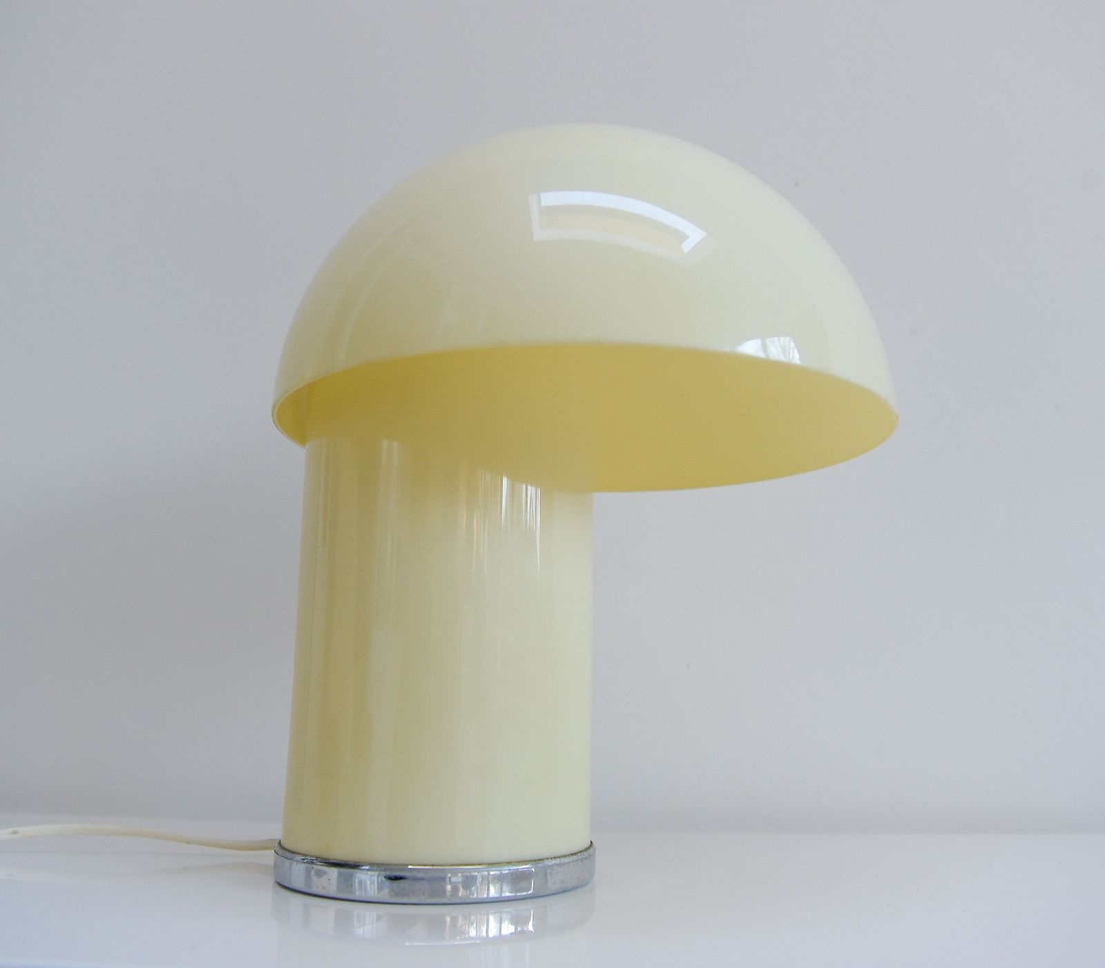 Rare Leila Table Lamp Designed By Verner Panton And Marcello Siard For Collezioni Longato Padova, Italy. photo vinterior