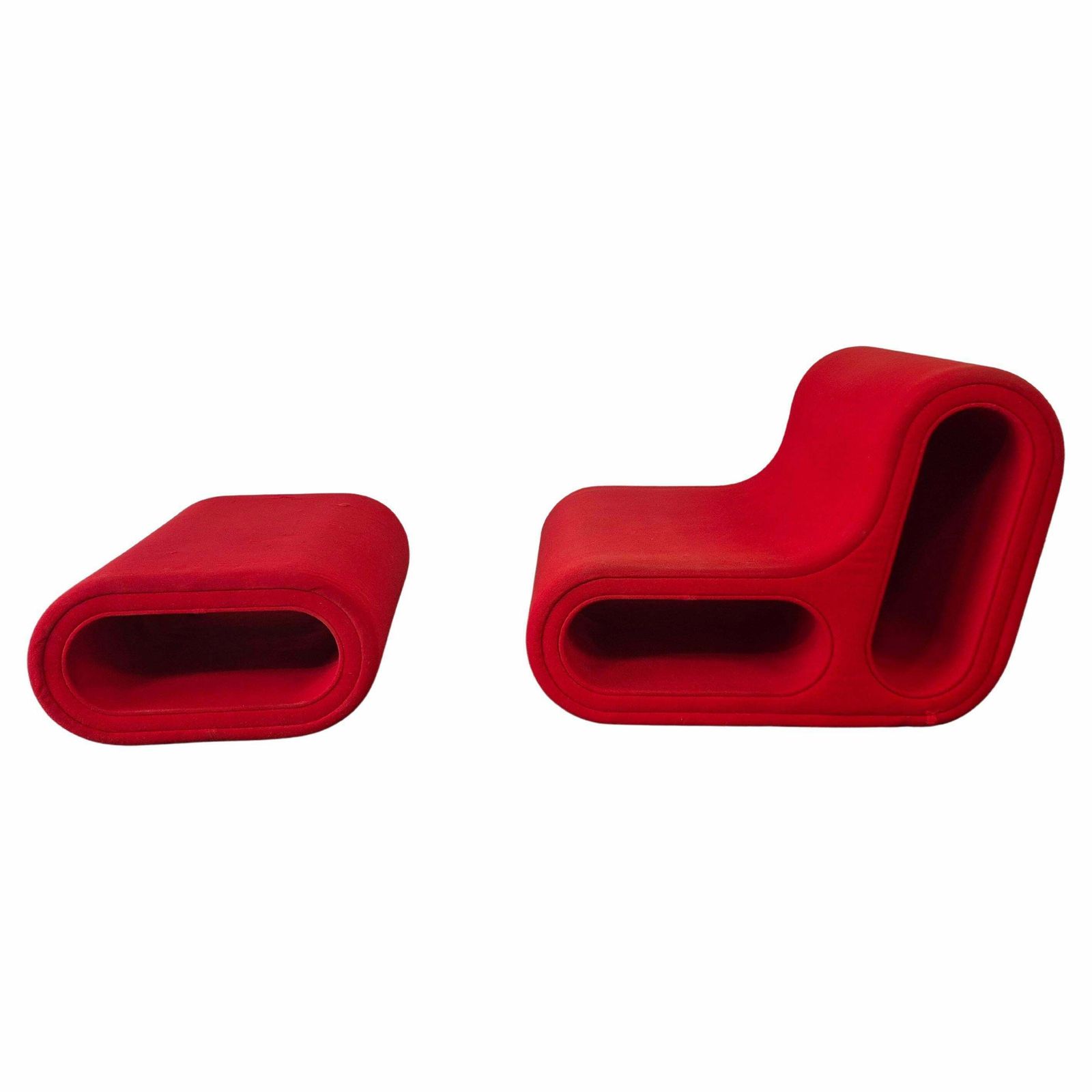 "Other One Lounge Chair" With Ottoman By Leif Jörgensen For Hay