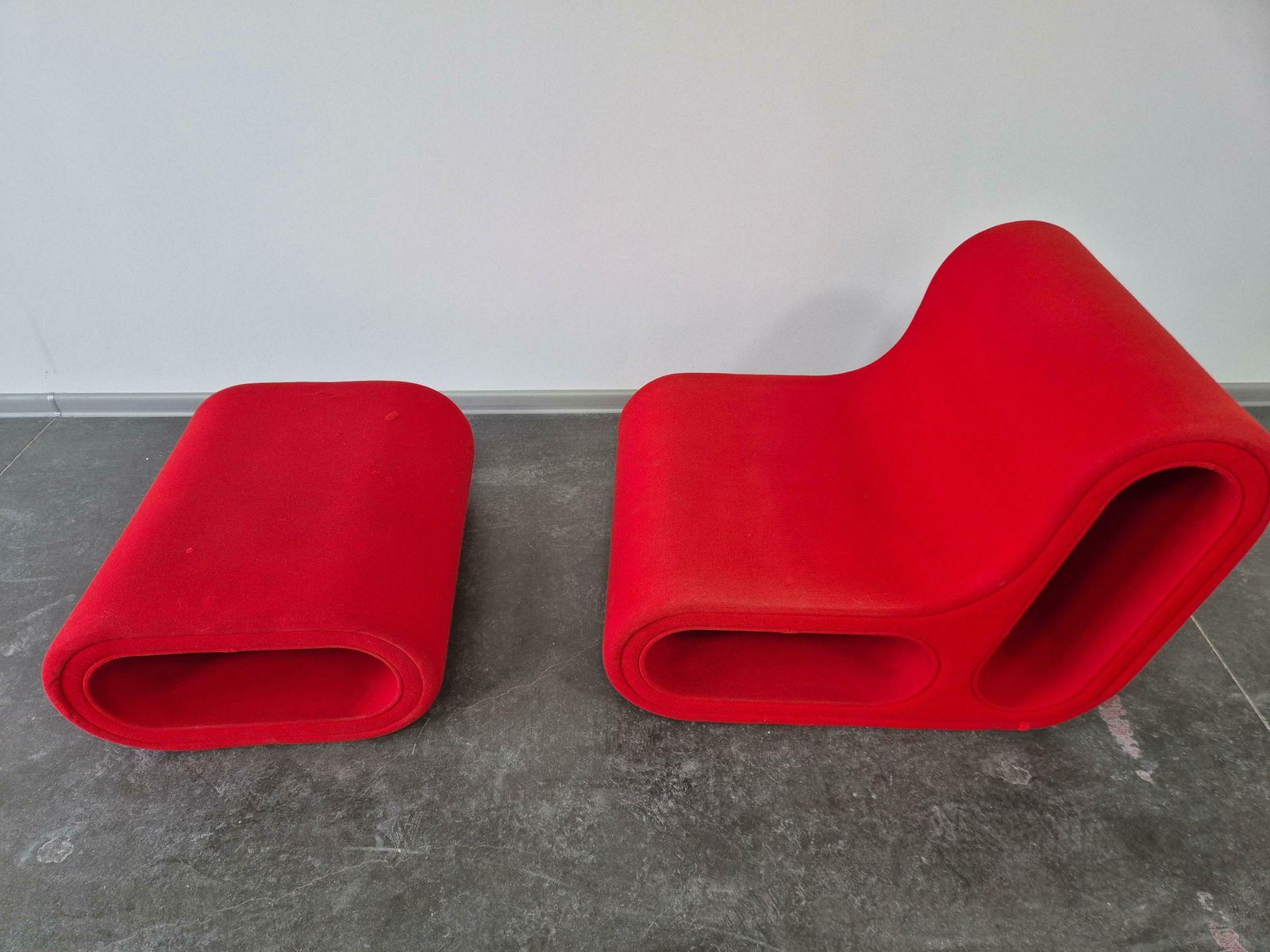 "Other One Lounge Chair" With Ottoman By Leif Jörgensen For Hay photo for sale