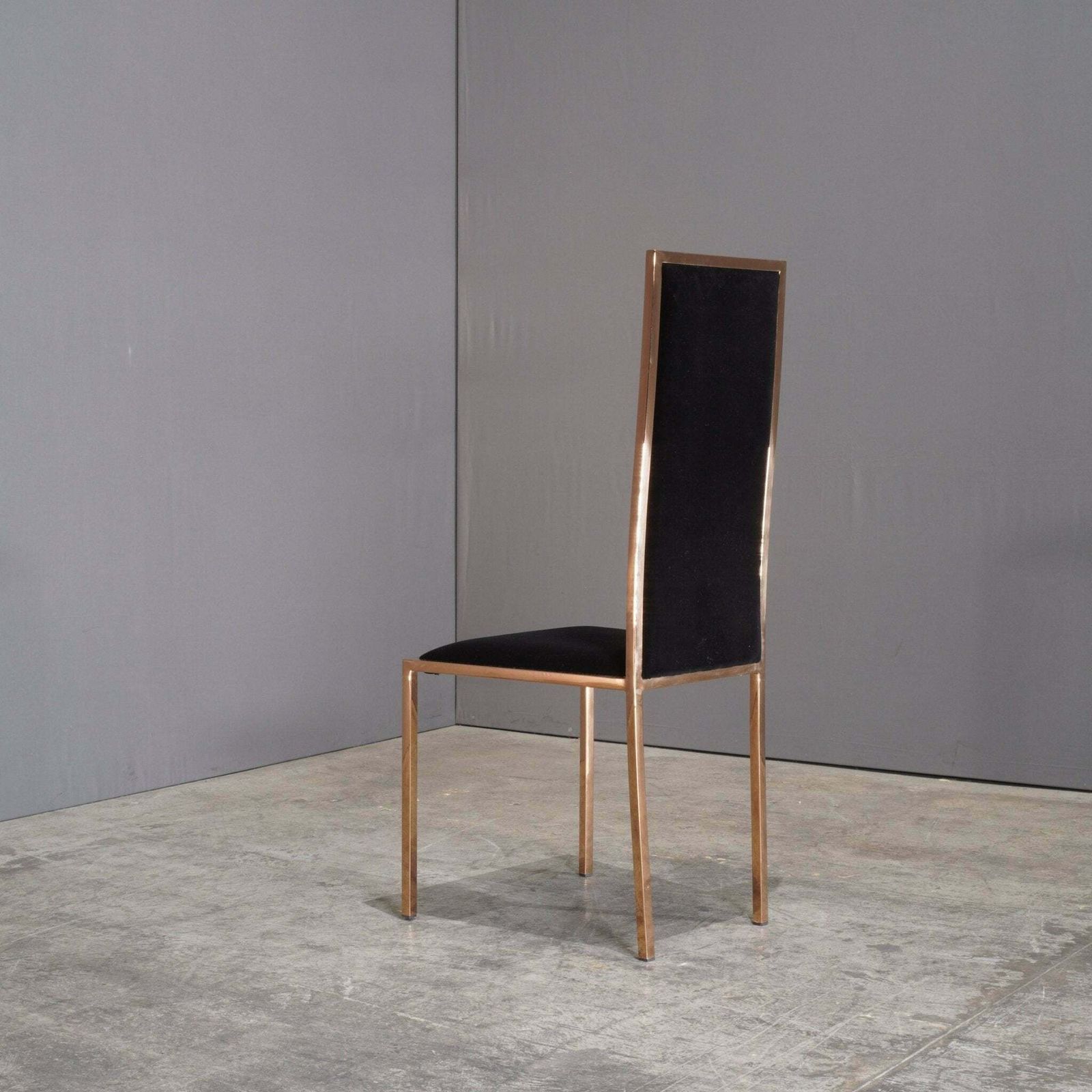Black And Gold Velvet Kesterport Dining Chair photo 107.8
