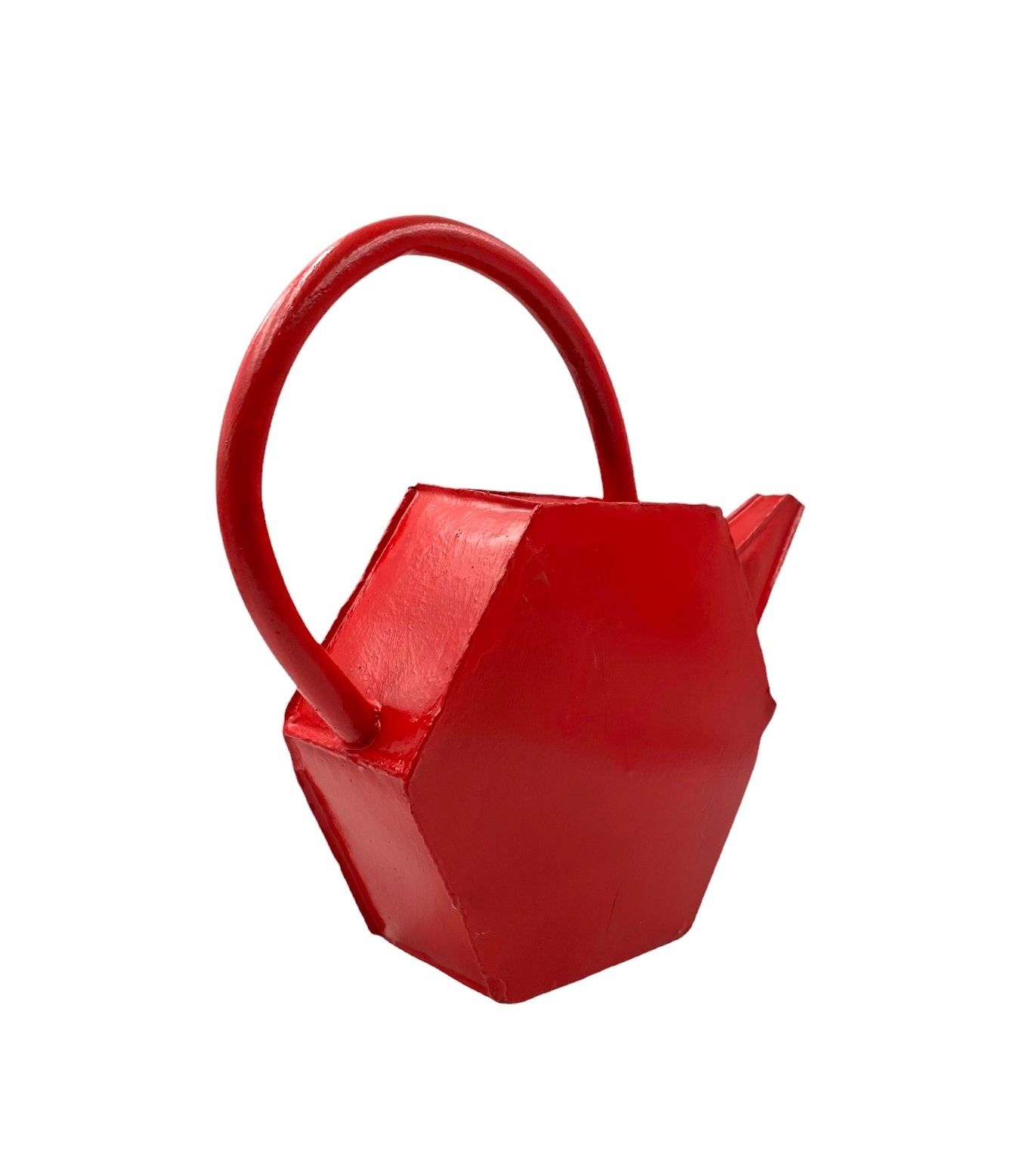 photo furniture Modernist Red Watering Can, France 1940s