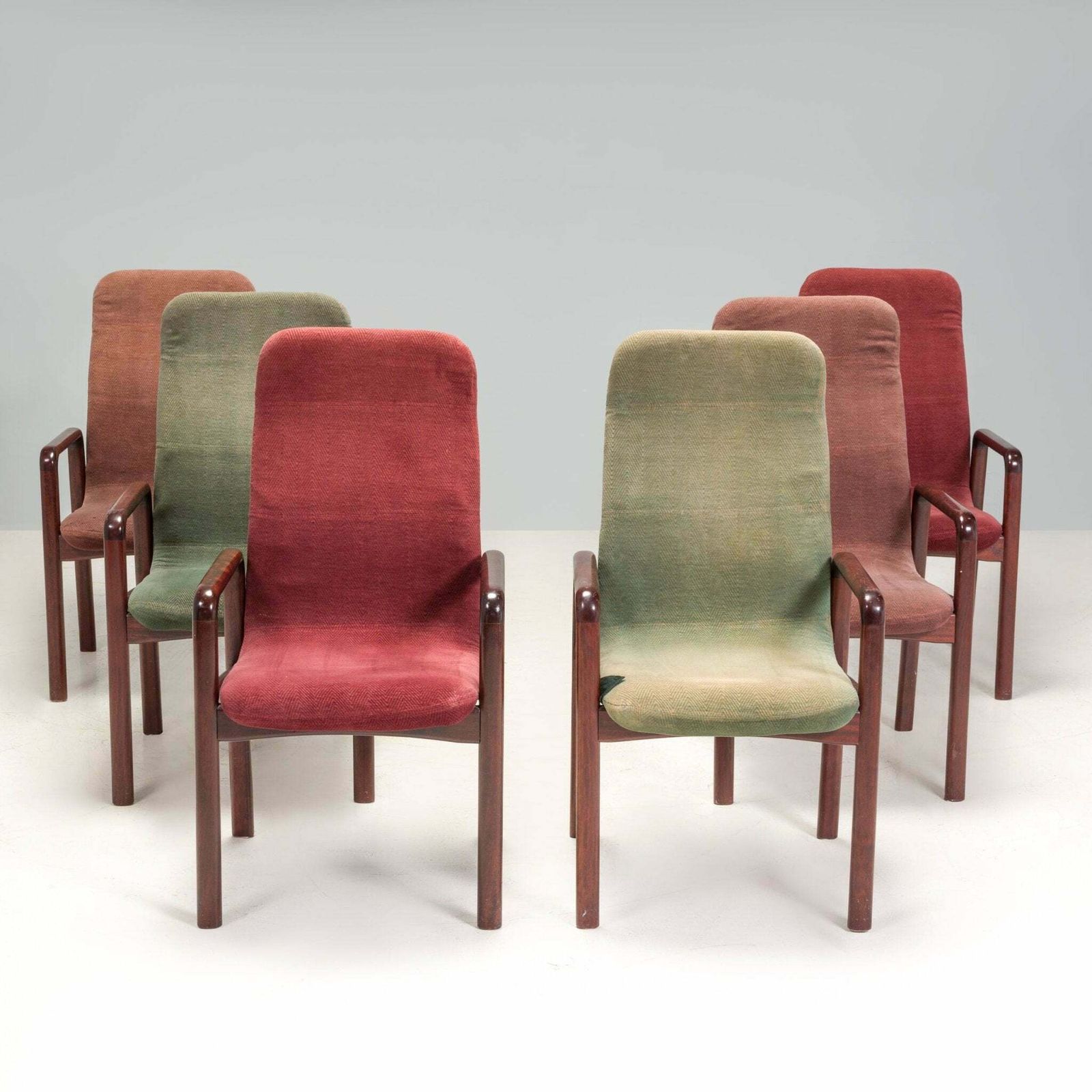 Dyrlund 1980s Rosewood Conference Armchairs, Set Of Six photo furniture