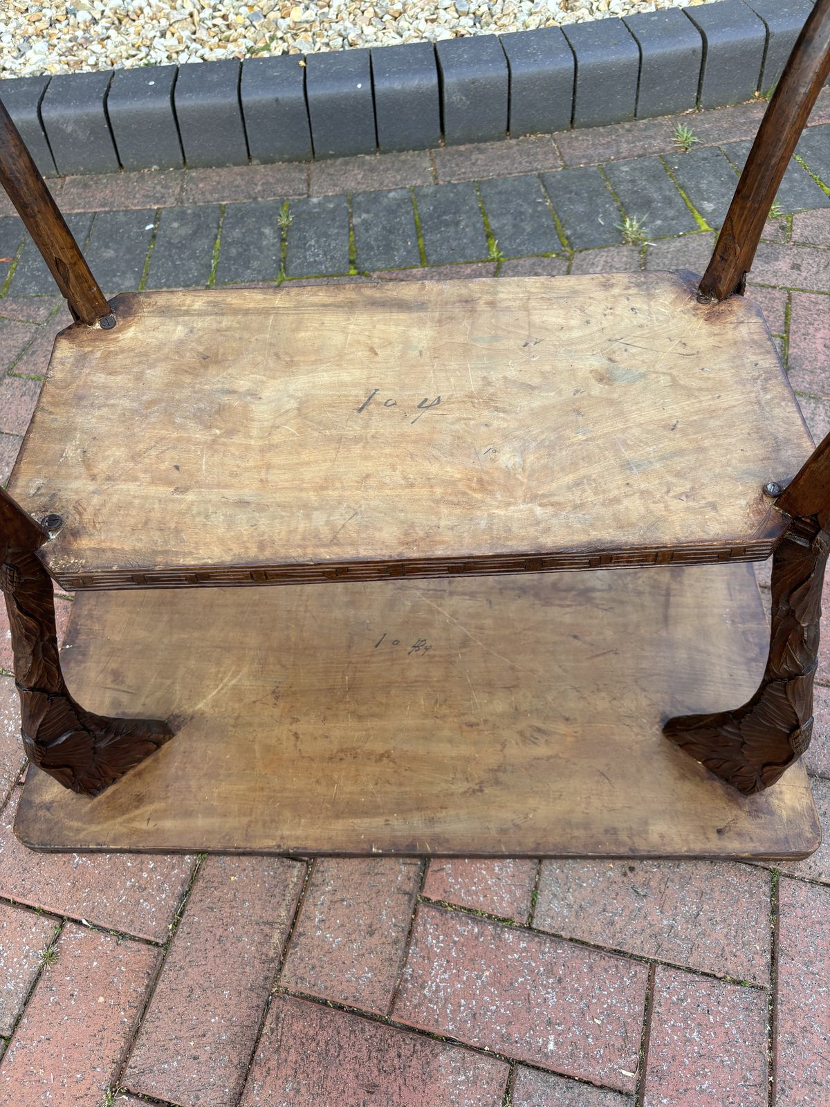 Arts & Crafts Japanese Table For Liberty C1900 photo vintage