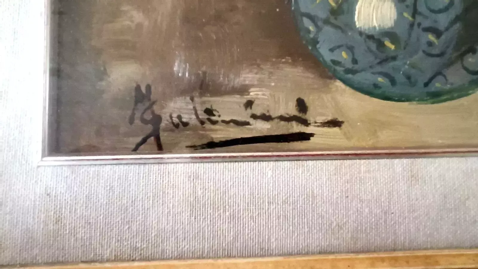 Oil Painting On Board Flowers Mauro Salimbeni (Milan 1874 1942 Turin) photo 114.0