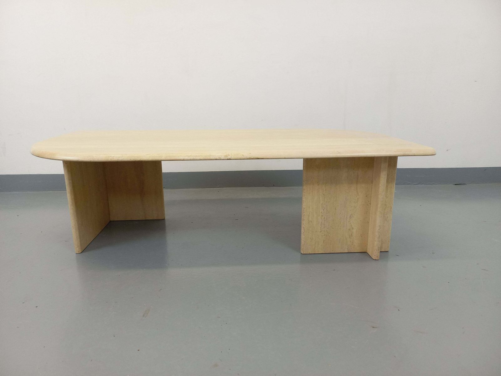 Table basse rectangulaire en travertin 3 photo furniture