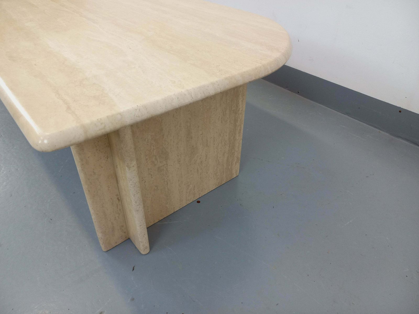 Table basse rectangulaire en travertin 3 photo buy
