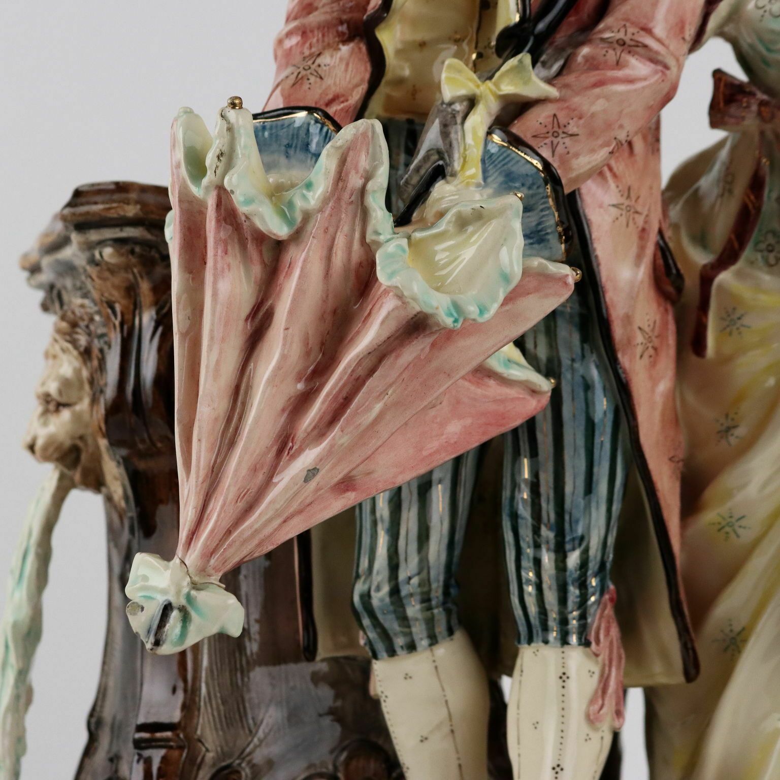 Antique Sculpture Ceramic Austria XIX Century photo vinterior