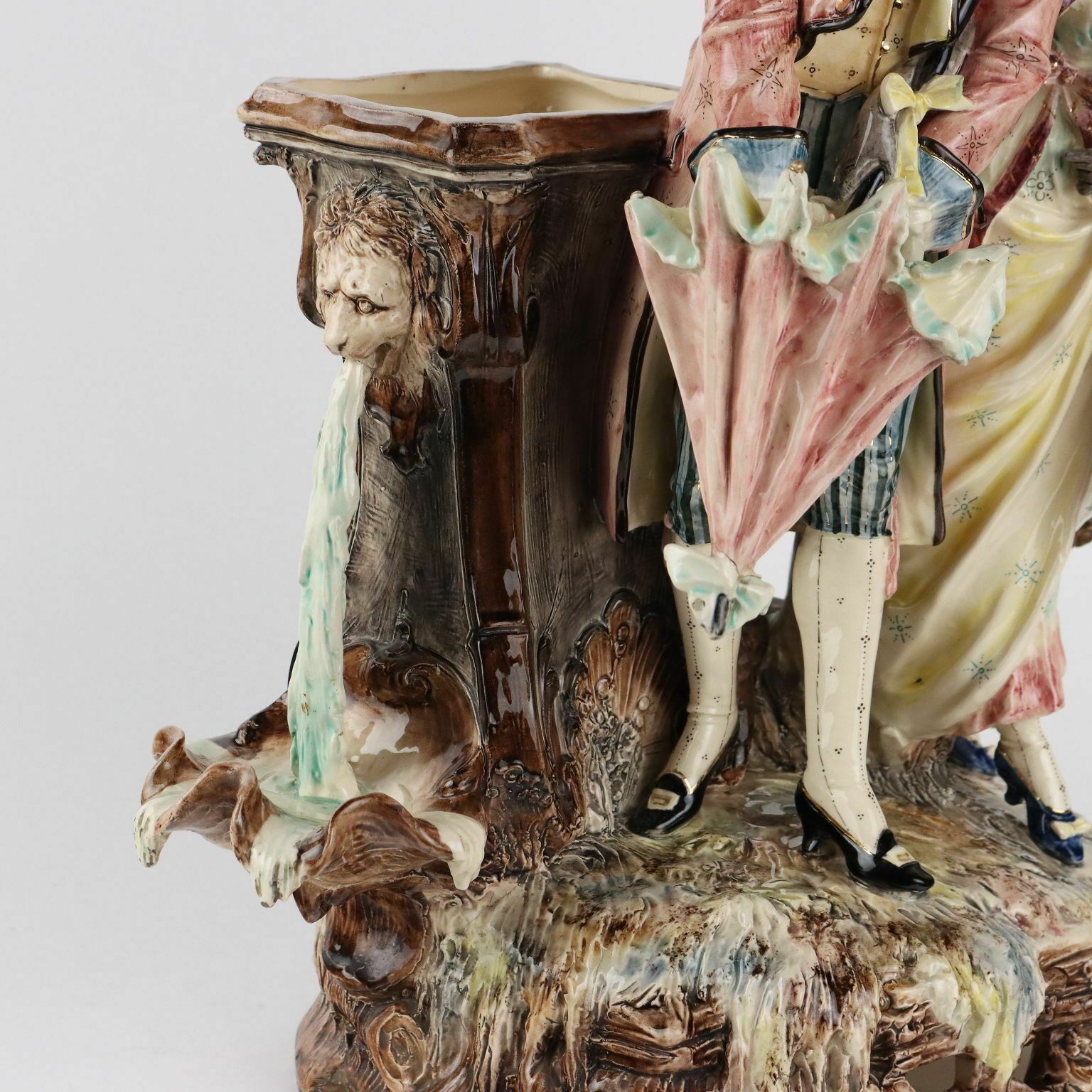 Art Antique Sculpture Ceramic Austria XIX Century photo