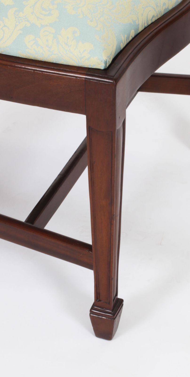 photo for sale Set 10 English Mahogany Regency Dining Chairs Mid 20th Century