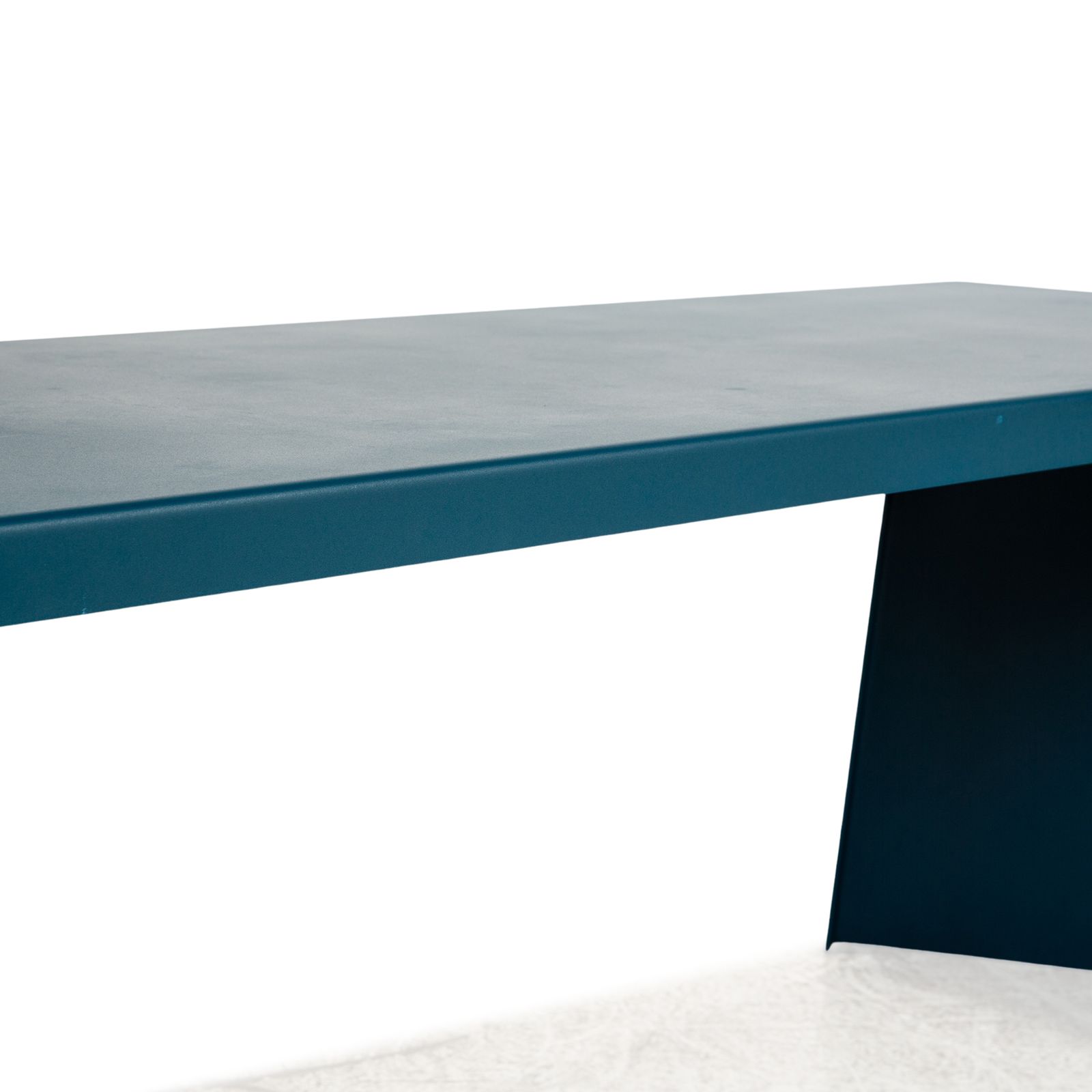 Table à manger Classicon Palas en acier bleu, 240 x 73 x 76 cm photo for sale
