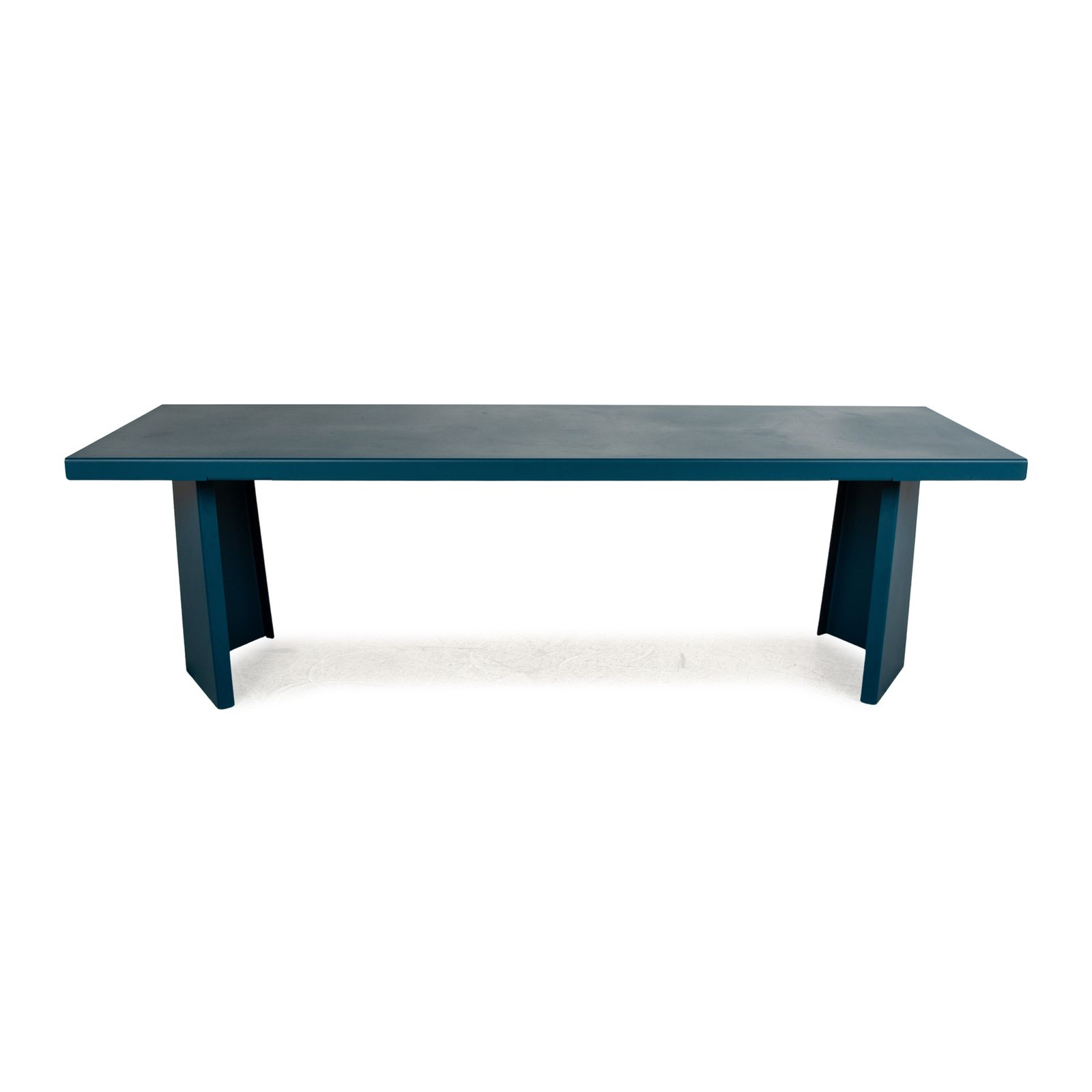 photo furniture Table à manger Classicon Palas en acier bleu, 240 x 73 x 76 cm
