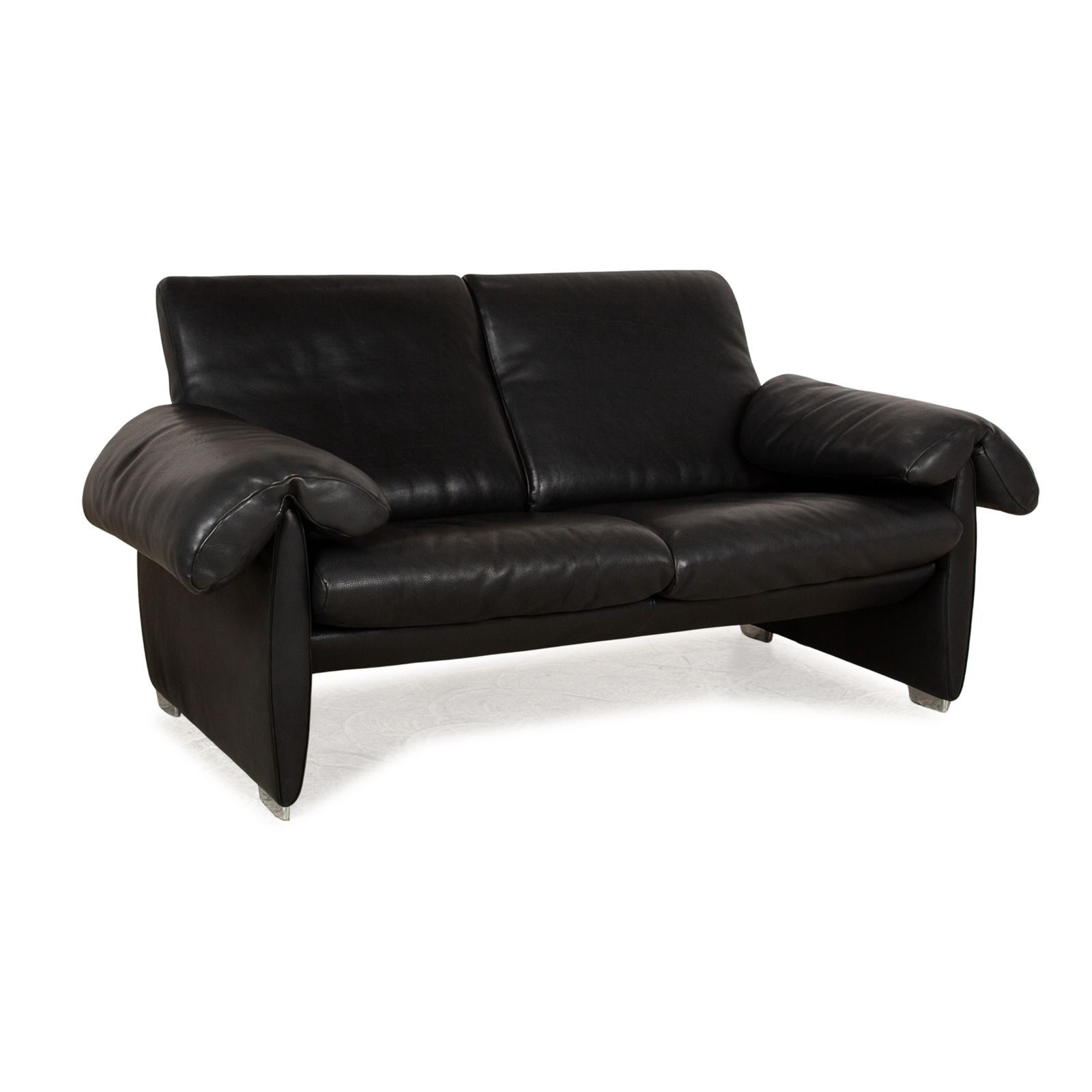 Mobilier Canapé 2 places De Sede DS 10 en cuir noir photo