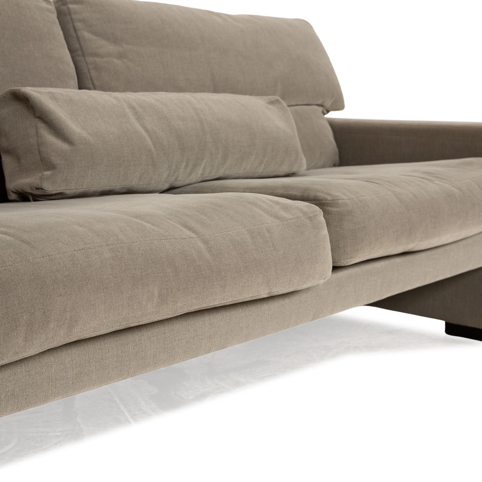 Canapé 2 places WK Wohnen WK 663 en tissu gris-vert photo for sale