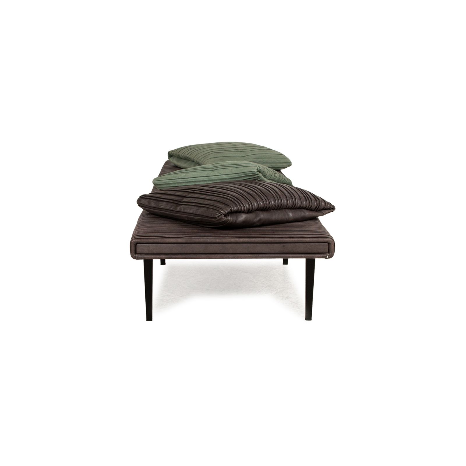 photo furniture Baxter Garcon Leather Lounger Brown Daybed