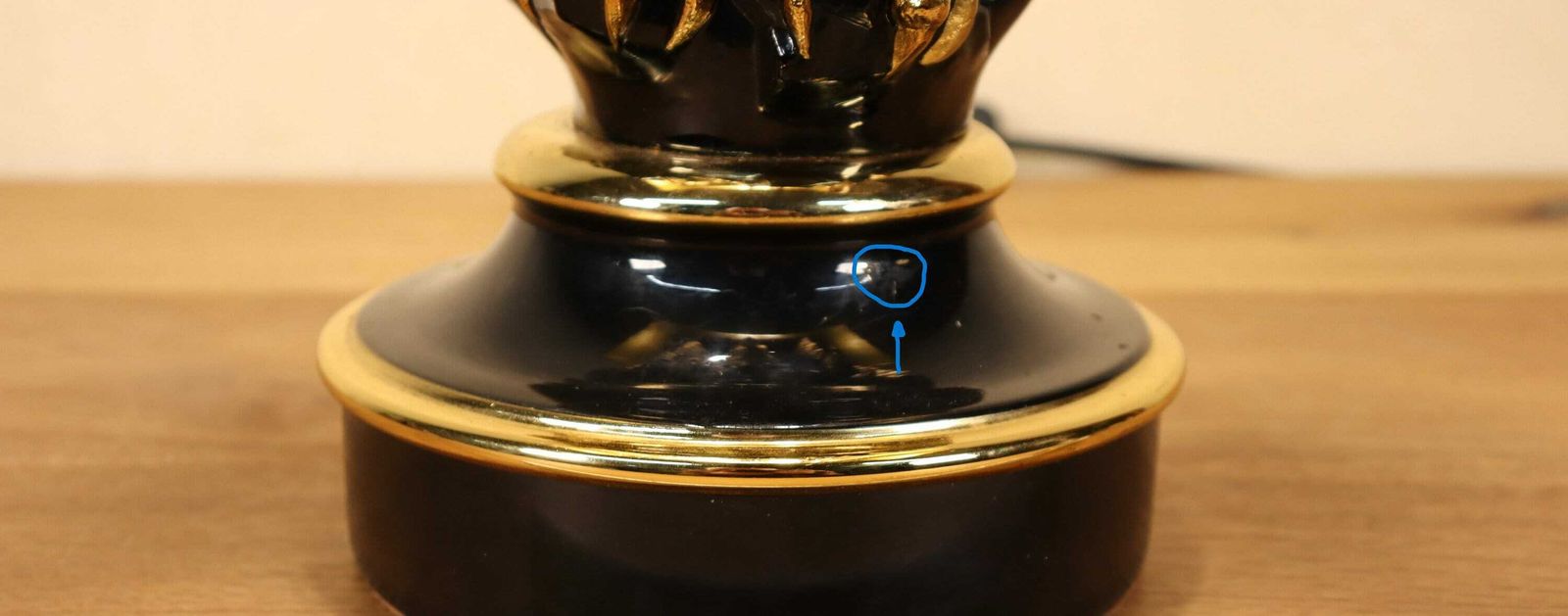 photo for sale Hollywood Regency Federal Style Eagle Lamp By Deknudt , Belgium 1970's (St.186)