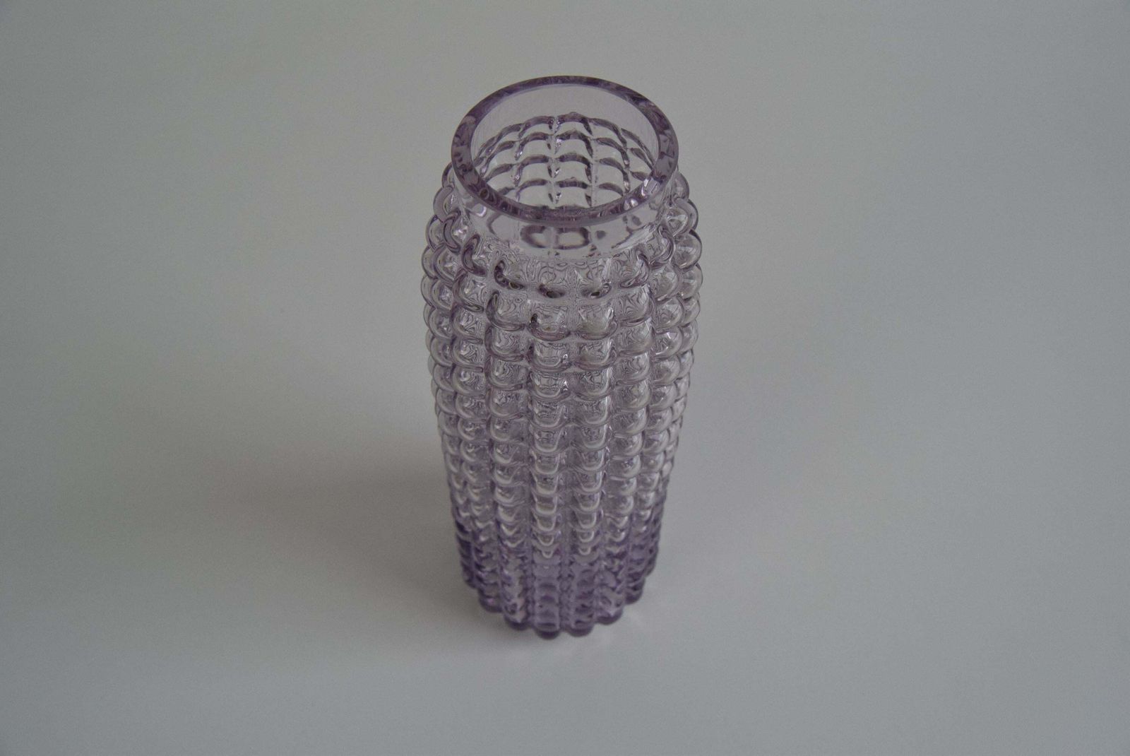 Czech Prachen Glass Vase By Frantisek Koudelka,  1970's. photo Home Decor