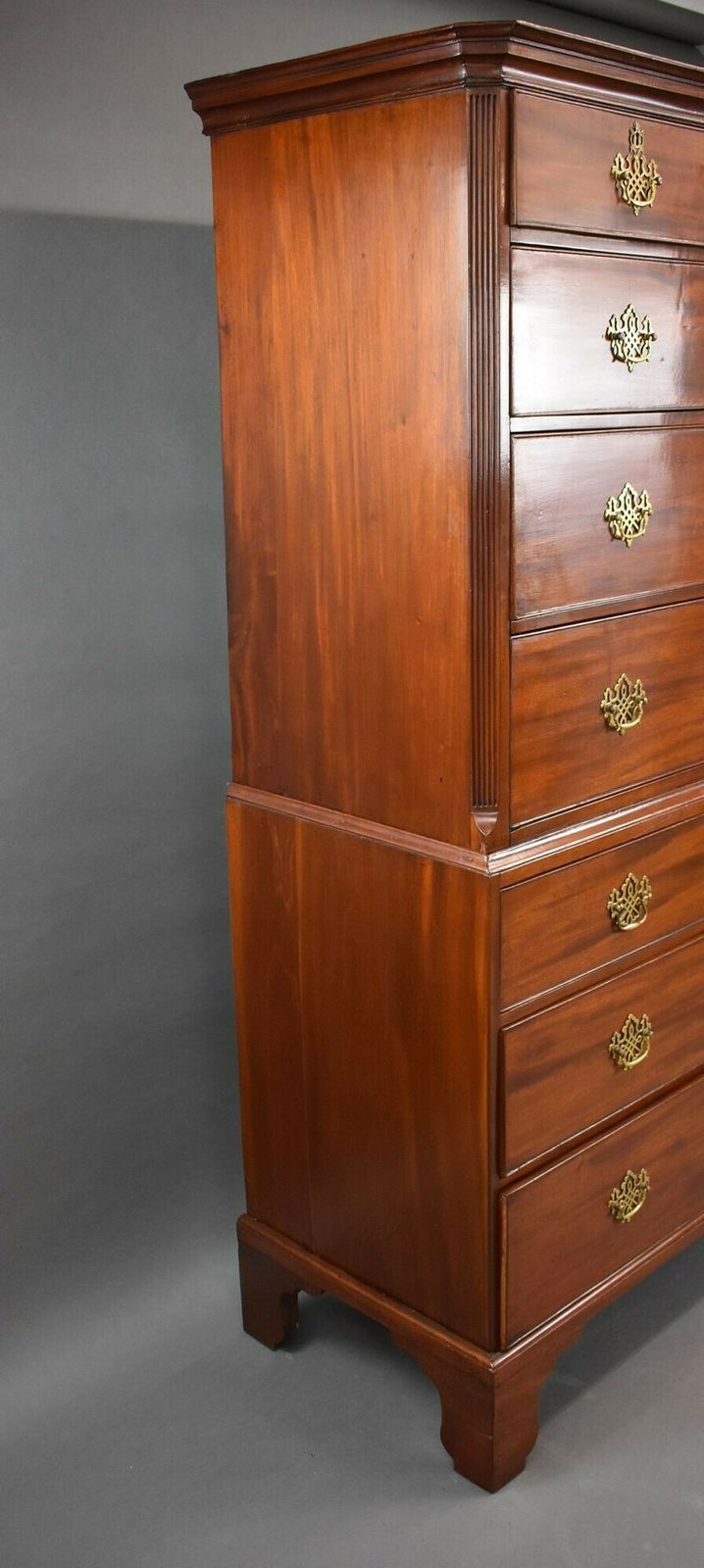 George III Mahogany Chest On Chest photo Furniture