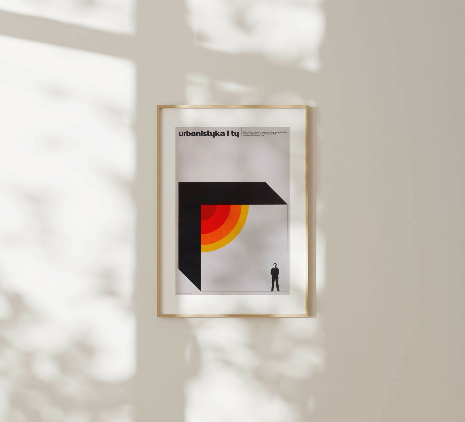 Urban Planning & You   Original Poland Poster | 1970 photo furniture