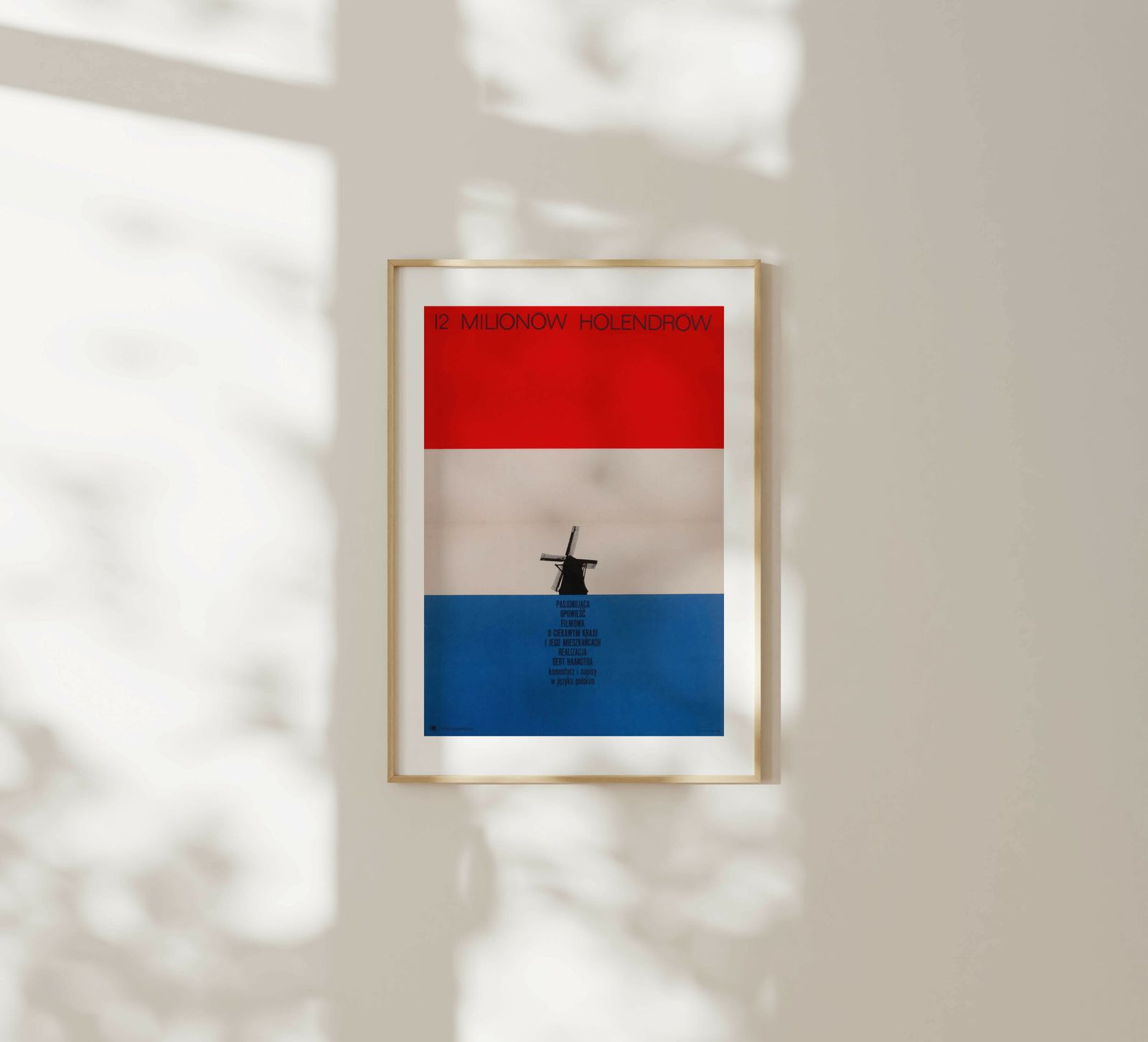 12 Million Dutch   Original Poland Poster | 1970s photo furniture