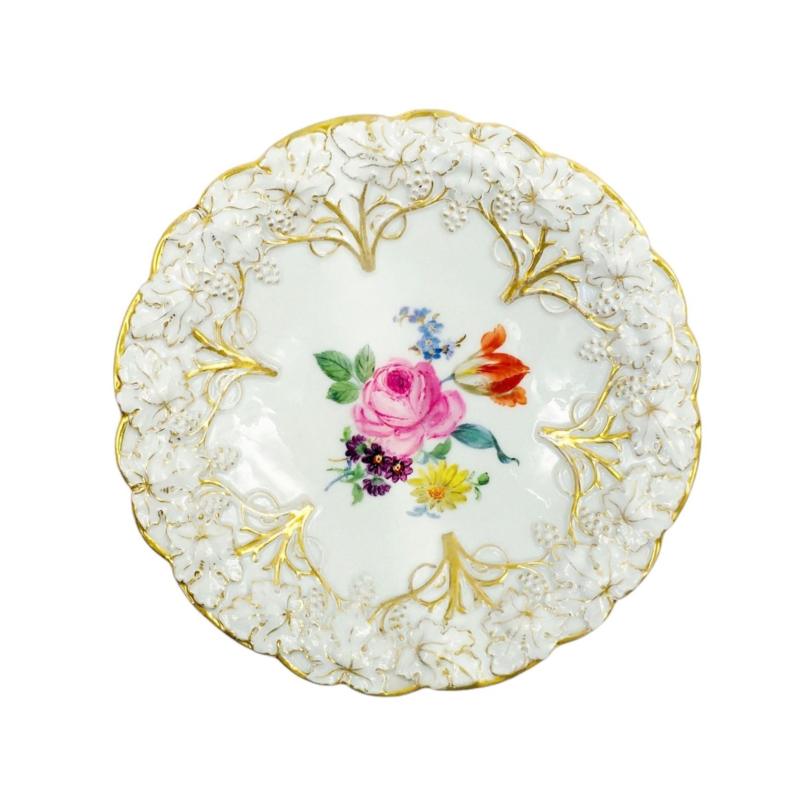 Meissen Porcelain Plate, Germany, Early 20th Century