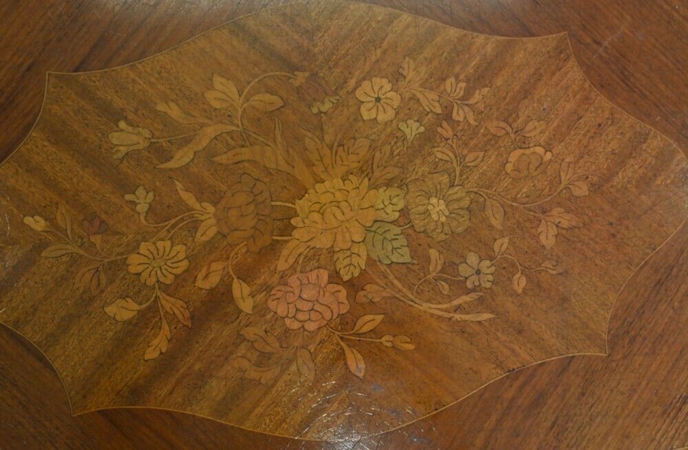 French Bureau Plat Desk Ladies Writing Table photo 1450.0