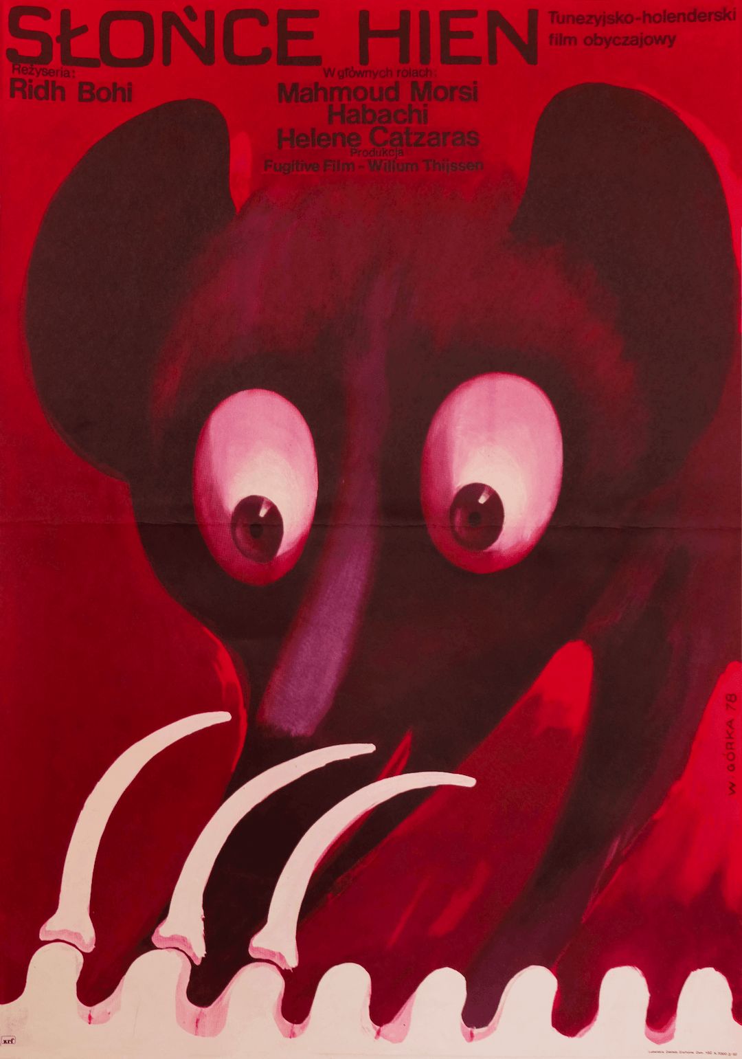 Sun Of The Hyenas   Original Poland Poster | 1978