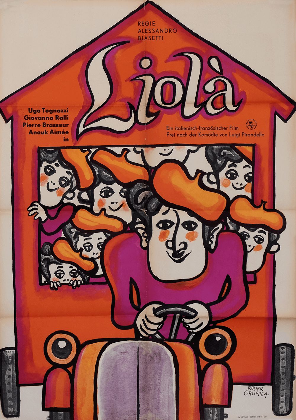 Liola   Original East Germany Poster | 1968
