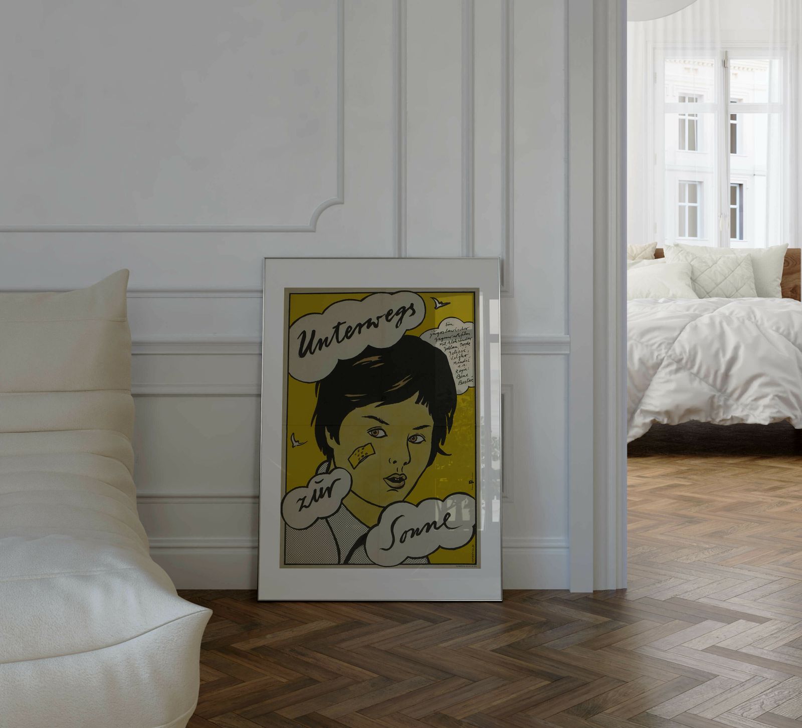 On The Road To Sonne   Original East Germany Poster | 1984 photo for sale
