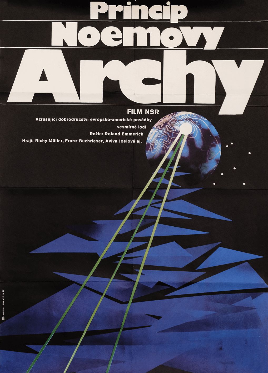 The Noah's Ark Principle   Original Czechoslovakia Poster | 1987