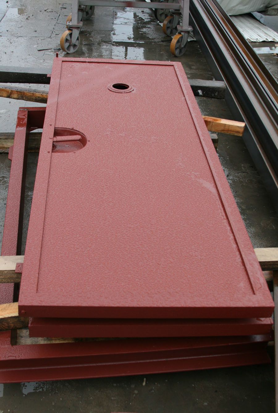 Double Wing Service Elevator Door