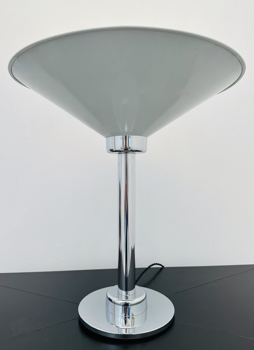 Lighting 1970s Italian Conical Uplighter Table Lamp photo