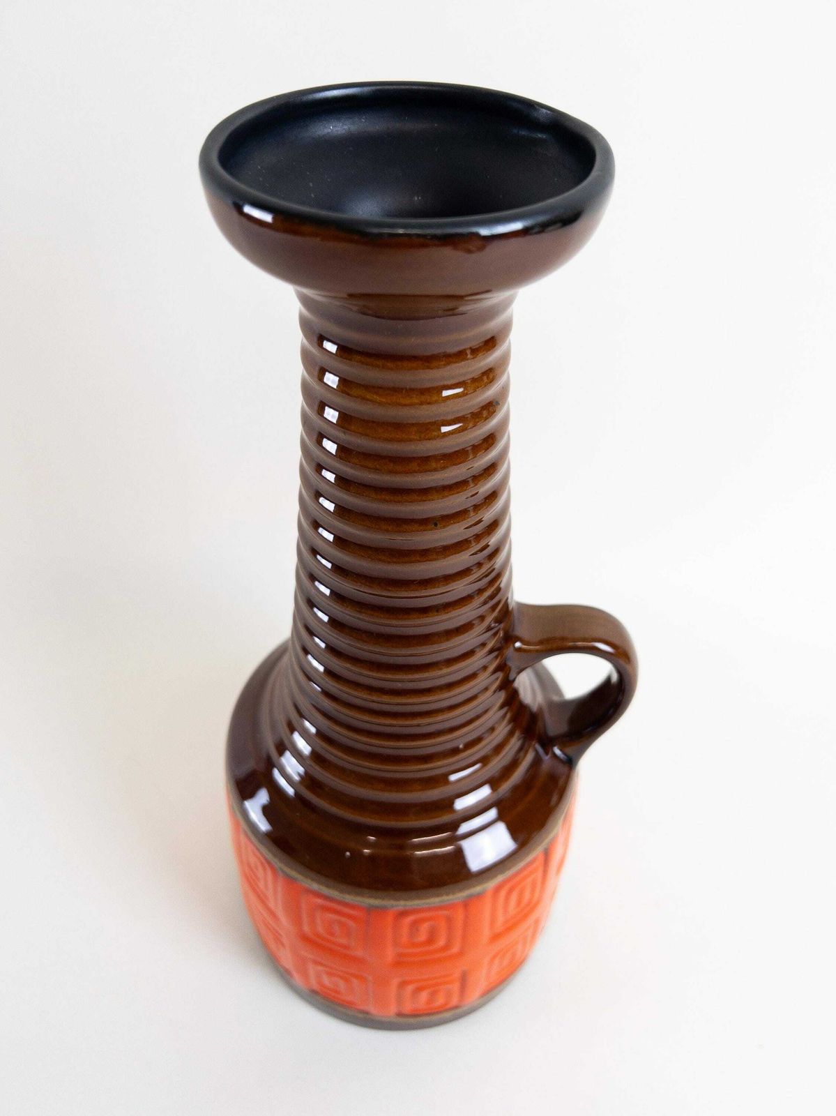 Simon Peter Gerz Ceramic Vase   West German Pottery   Rare Sp Gerz Vase Form 803 28 photo vintage