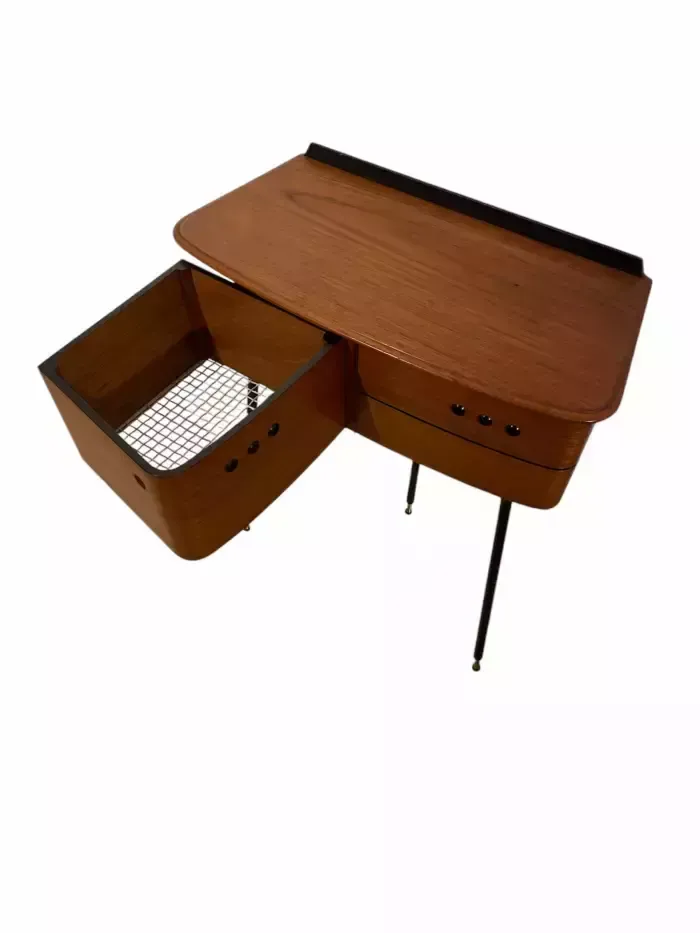 Retro Entrance Furniture In Teak – Rastad & Relling, Model 2740, Designed In 1956 photo for sale