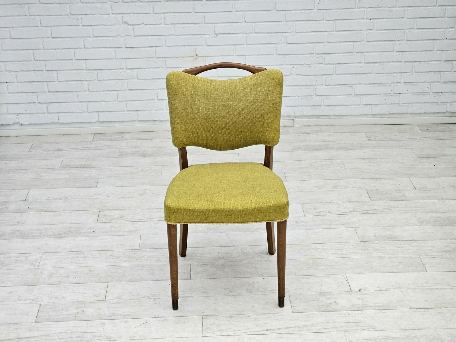 photo for sale 1970s, Set Of 6 Danish Dining Chairs By Slagelse Møbelværk, Original Condition.