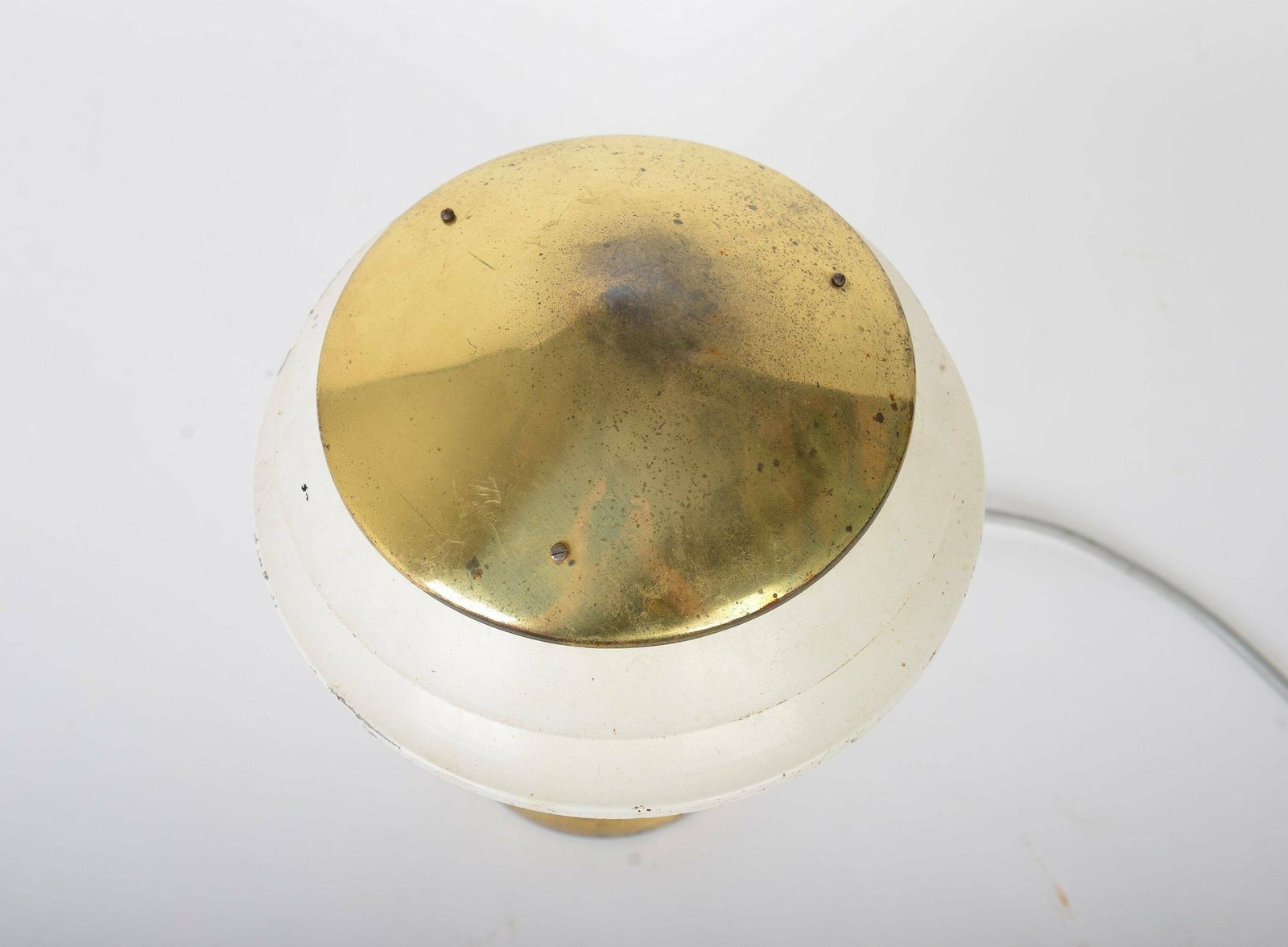 Mid Century Brass Desk Lamp By Zukov, 1950's, Space Age Rocket Atomic Lamp, Vintage Lamps photo 303.0