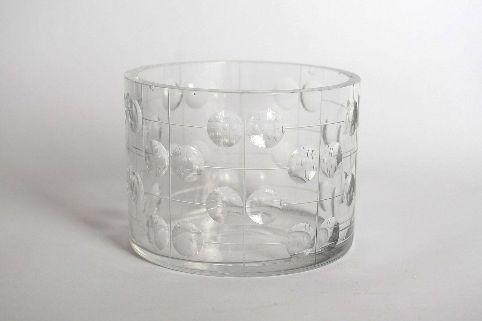 Bohemian Glass Art Vase By Josef Pravec 1970s Made In Czechoslovakia Czech Sklo Modern Art Glass Design, Designer Czech Glass Vase