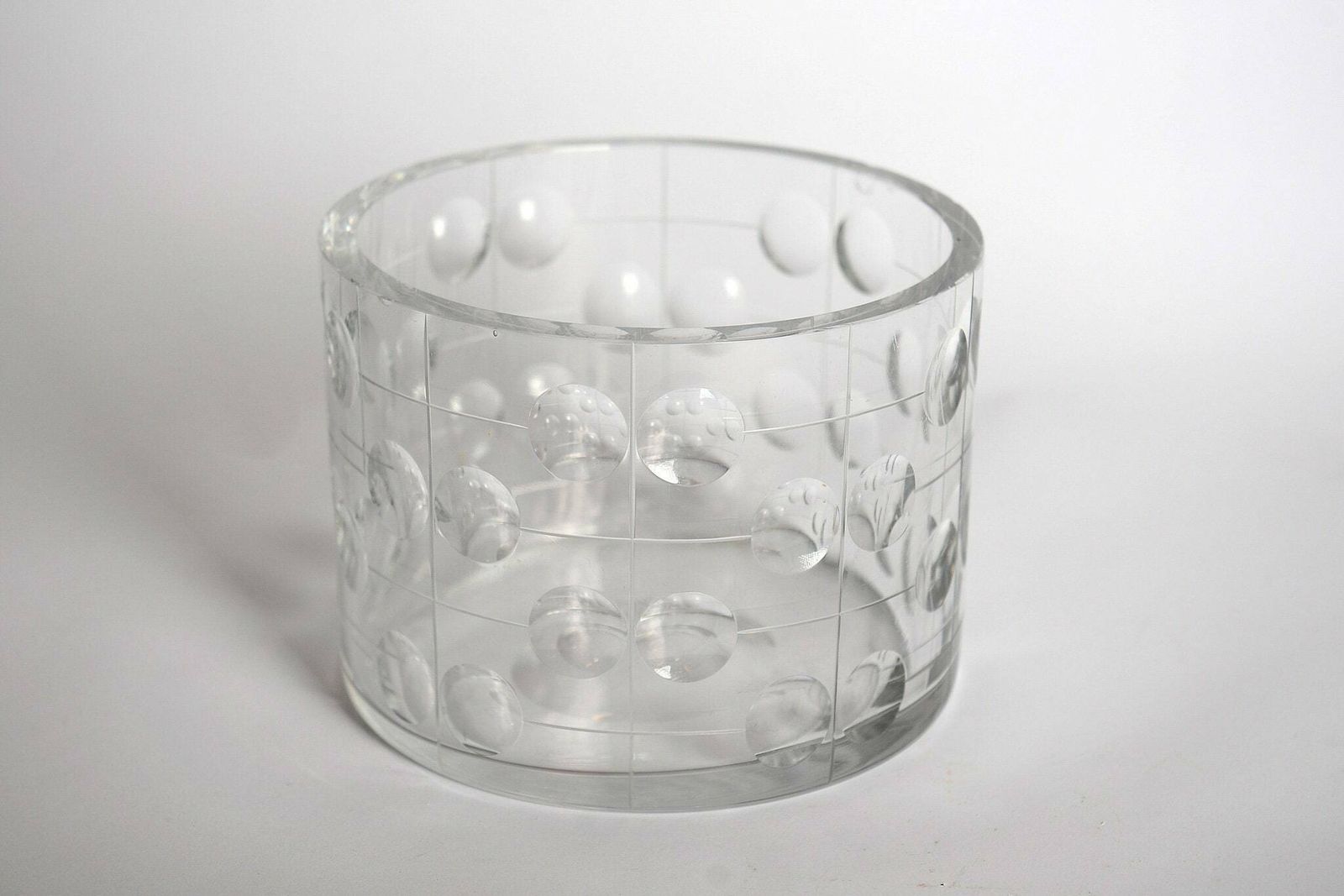 Bohemian Glass Art Vase By Josef Pravec 1970s Made In Czechoslovakia Czech Sklo Modern Art Glass Design, Designer Czech Glass Vase photo for sale