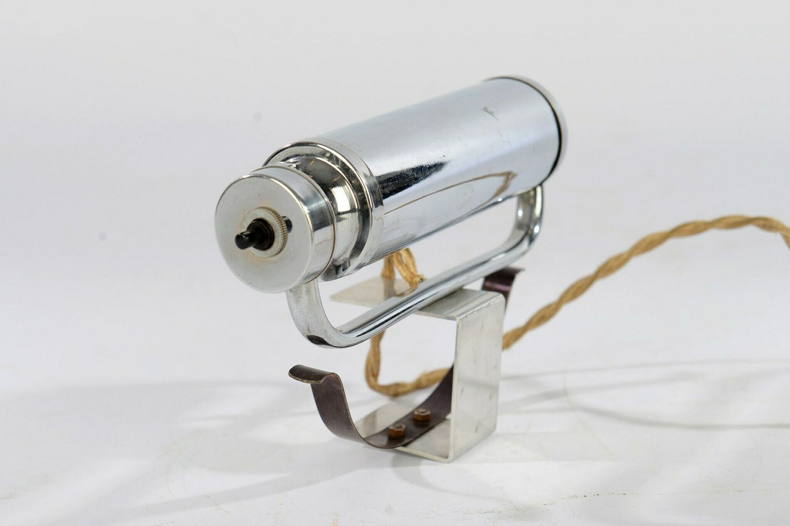 Art Deco Clamp Desk Lamp In Bauhaus Style, Bauhaus Lamp photo vinterior