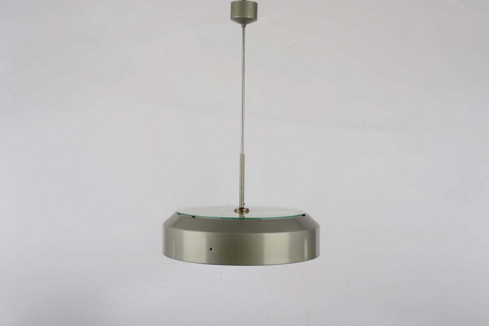 Mid Century Modern Chandelier Napako 1330 By Josef Hurka 1960's, Mid Century Chandelier Glass. Ceiling Light, Retro Lighting. photo for sale