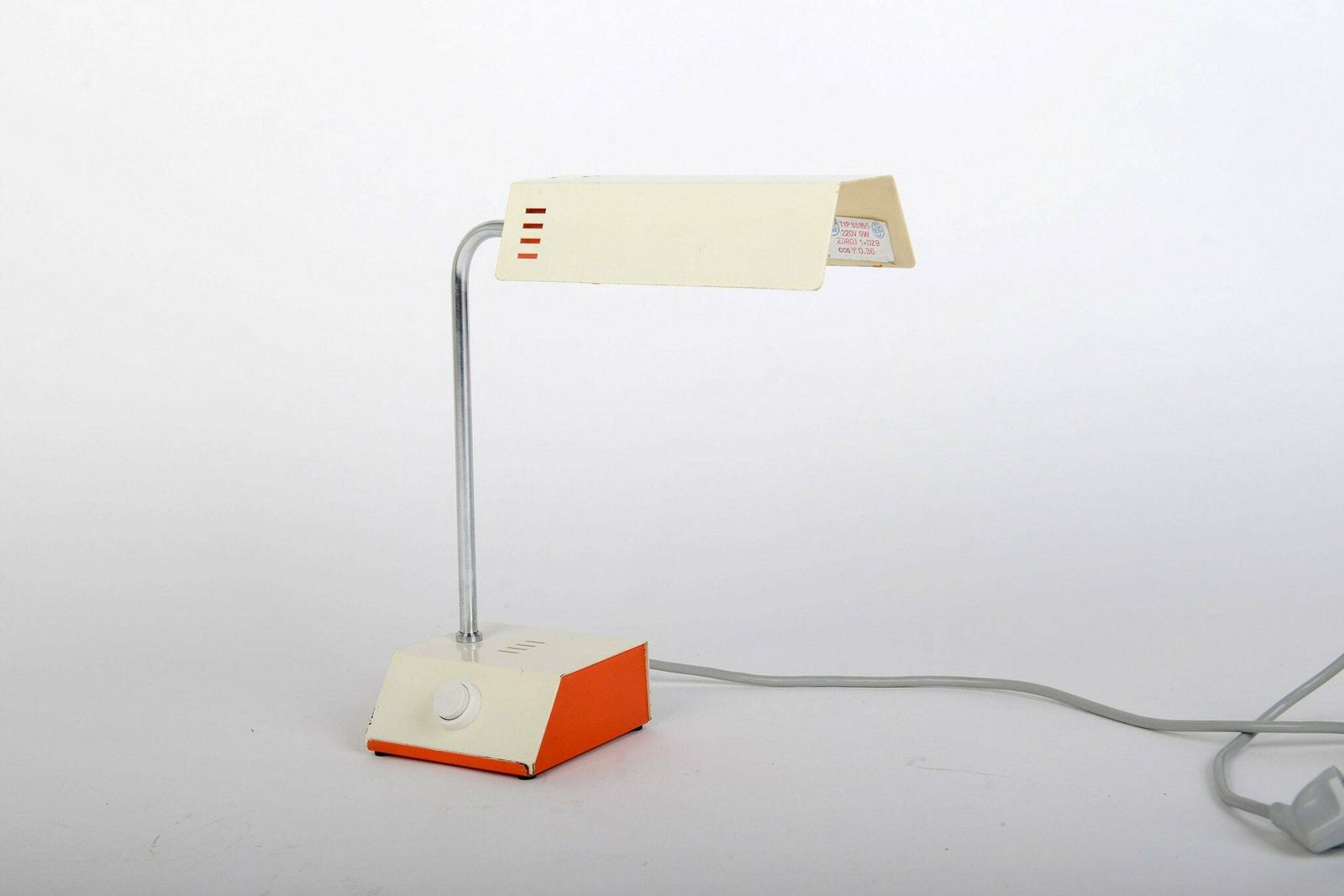 Vintage Modernist Desk Lamp By Josef Hůrka For Napako, Mid Century Modern Vintage Atomic Lighting Lamp.